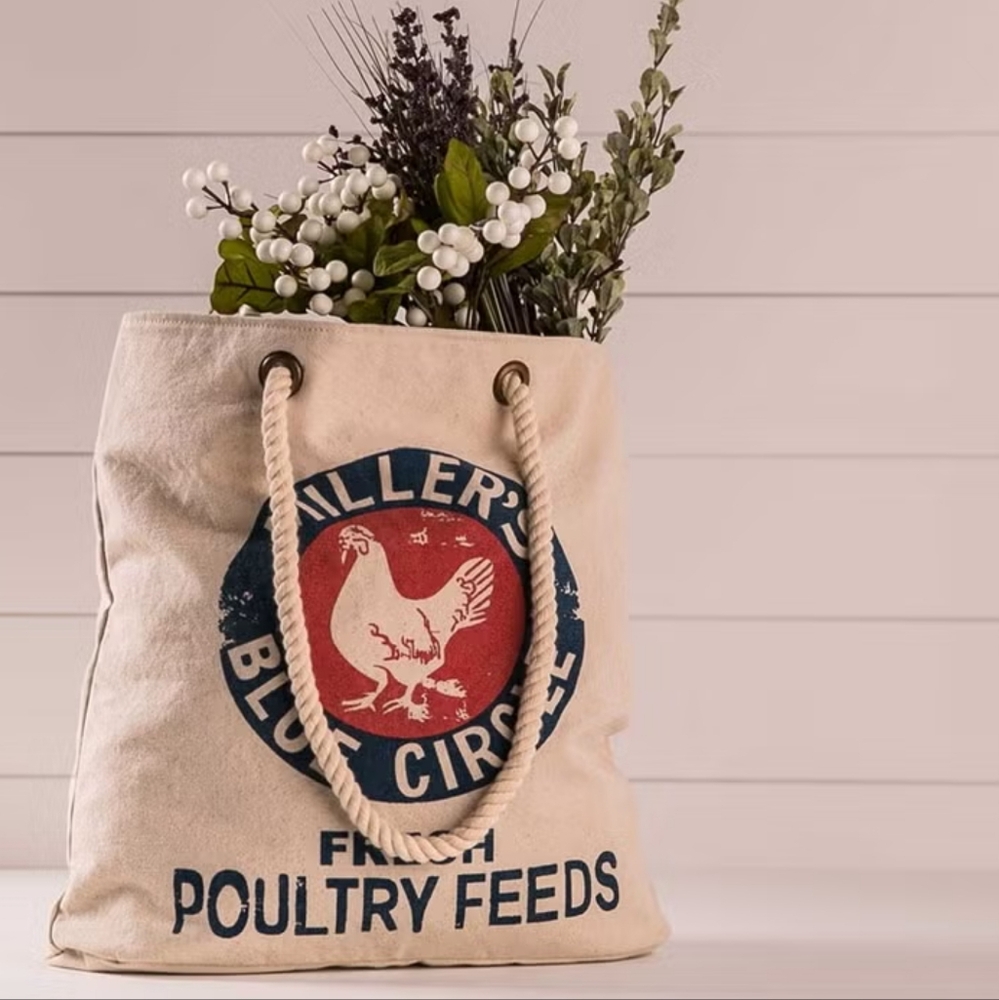 Country Living Canvas Tote